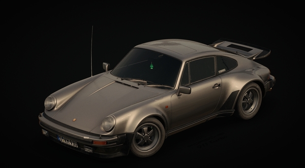 Product picture 3D Render of Porsche